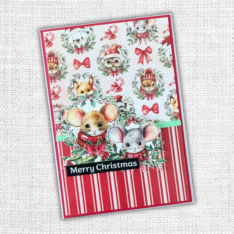 Woodland Christmas Papercuts Kit 33066-3
