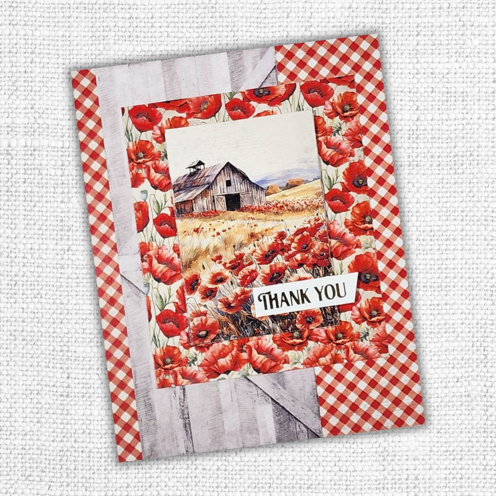 Poppy Garden Basics 12x12 Paper Collection 34644-9