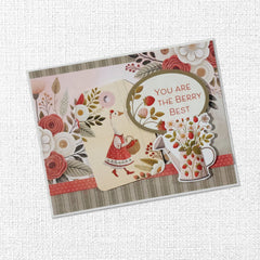 Collection de papiers "Amis Fraises" 6x6 34857-9