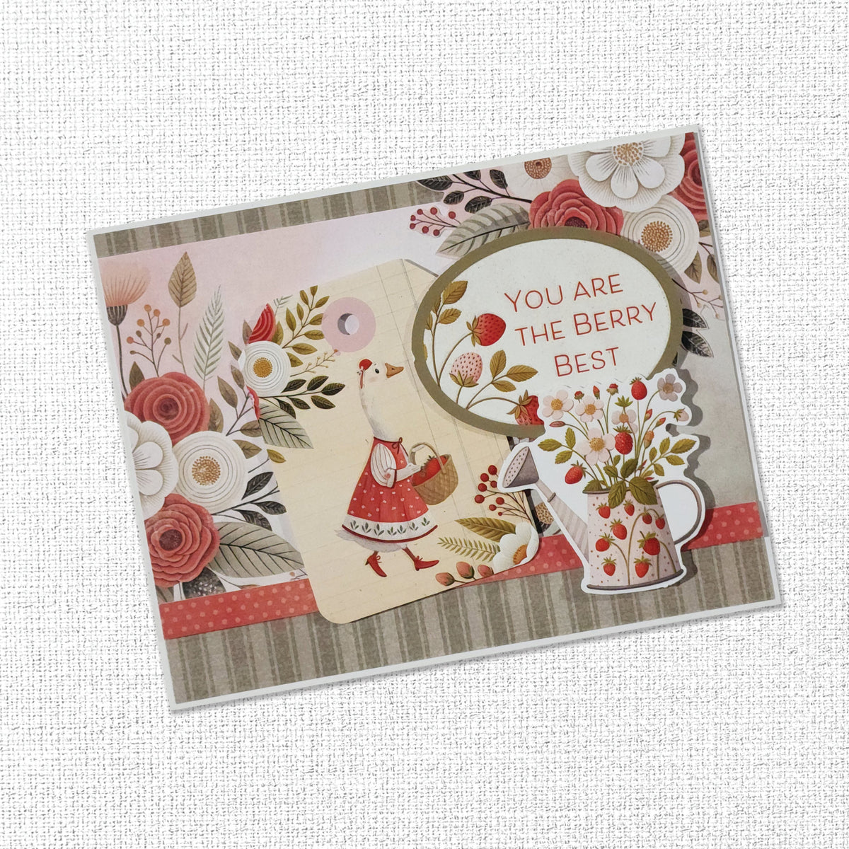 Collection de papiers "Strawberry Friends Basics" 6x6 (34881)-9