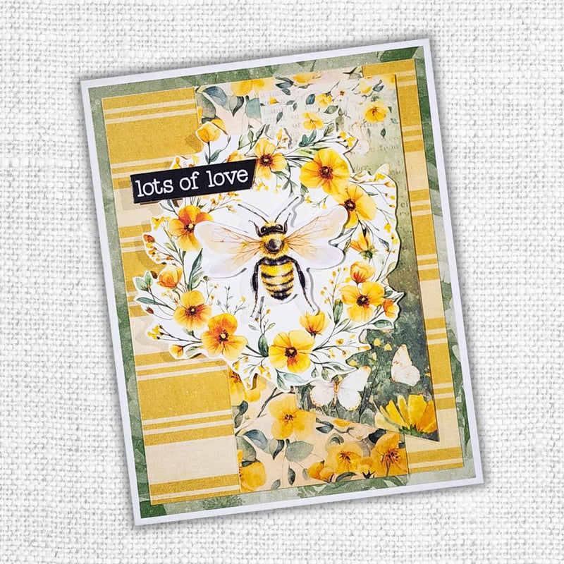 Bees & Butterflies Papercuts Cardmaking Kit January 2025 33951-4