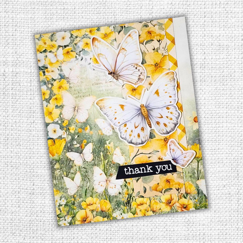 Bees & Butterflies Papercuts Cardmaking Kit January 2025 33951-6