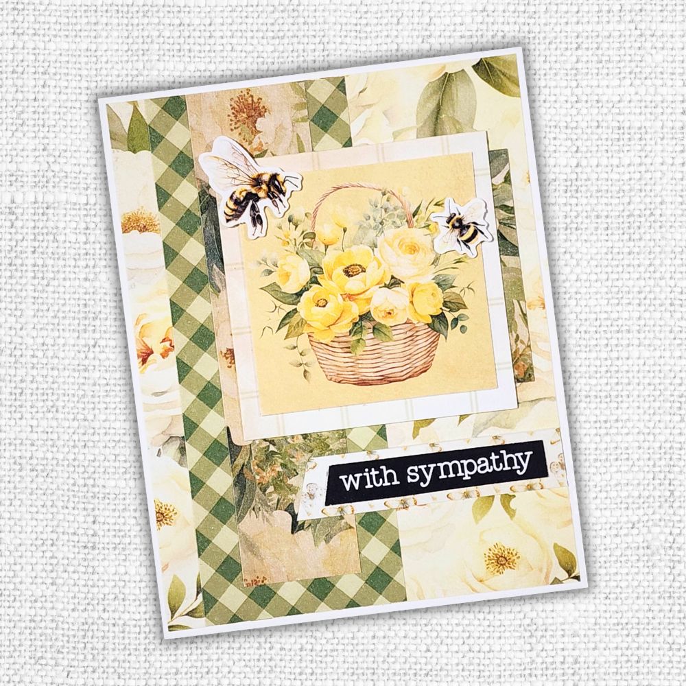 Bees & Butterflies Papercuts Cardmaking Kit January 2025 33951-7