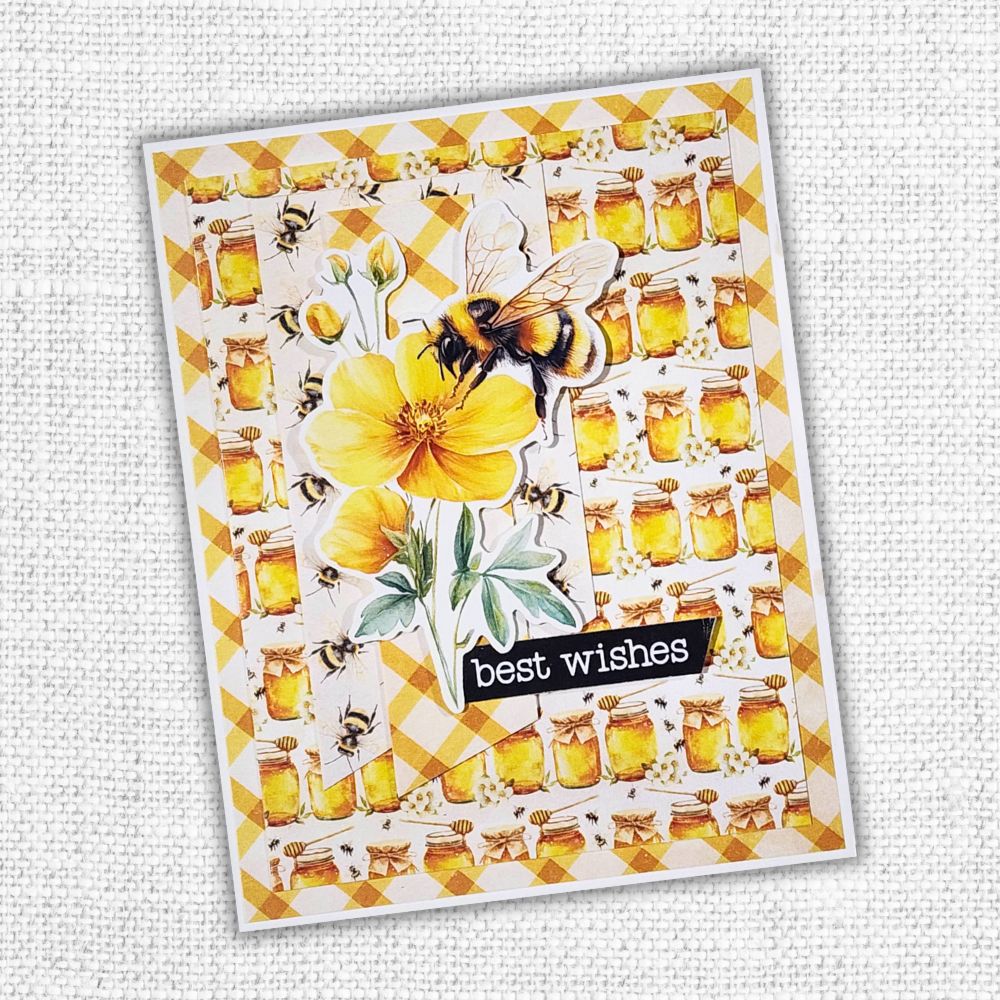 Bees & Butterflies Papercuts Cardmaking Kit January 2025 33951-9