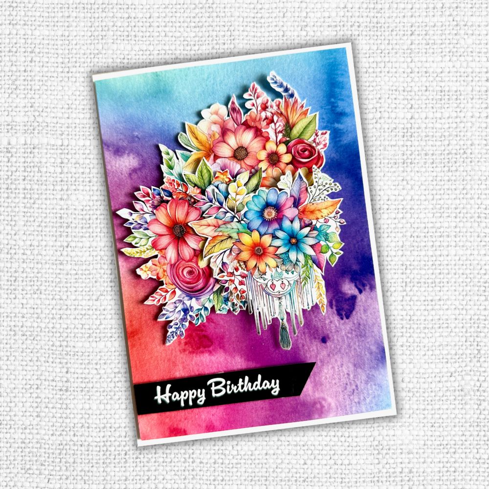 Rainbow Twirl B 12x12 Paper (12pc Bulk Pack) 30435-3