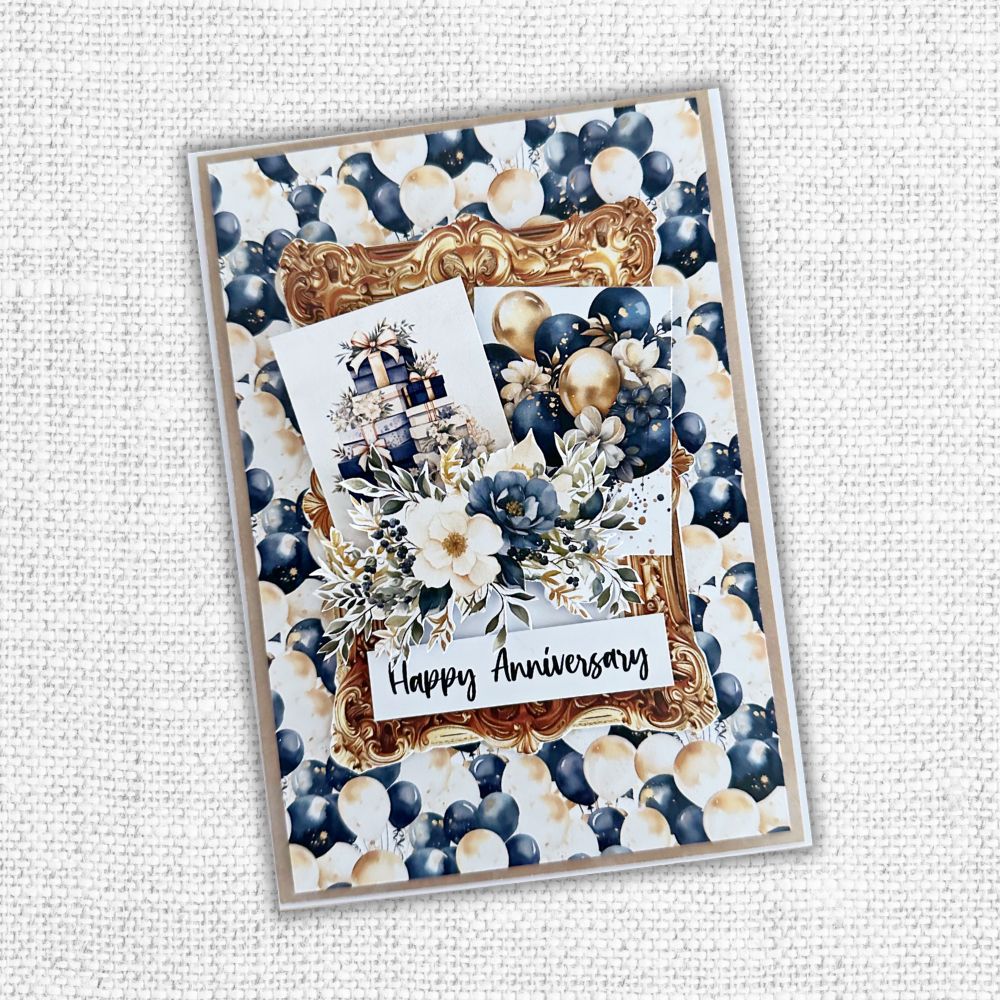 Wedding Blooms Frames & Florals Cut Aparts 31782-3