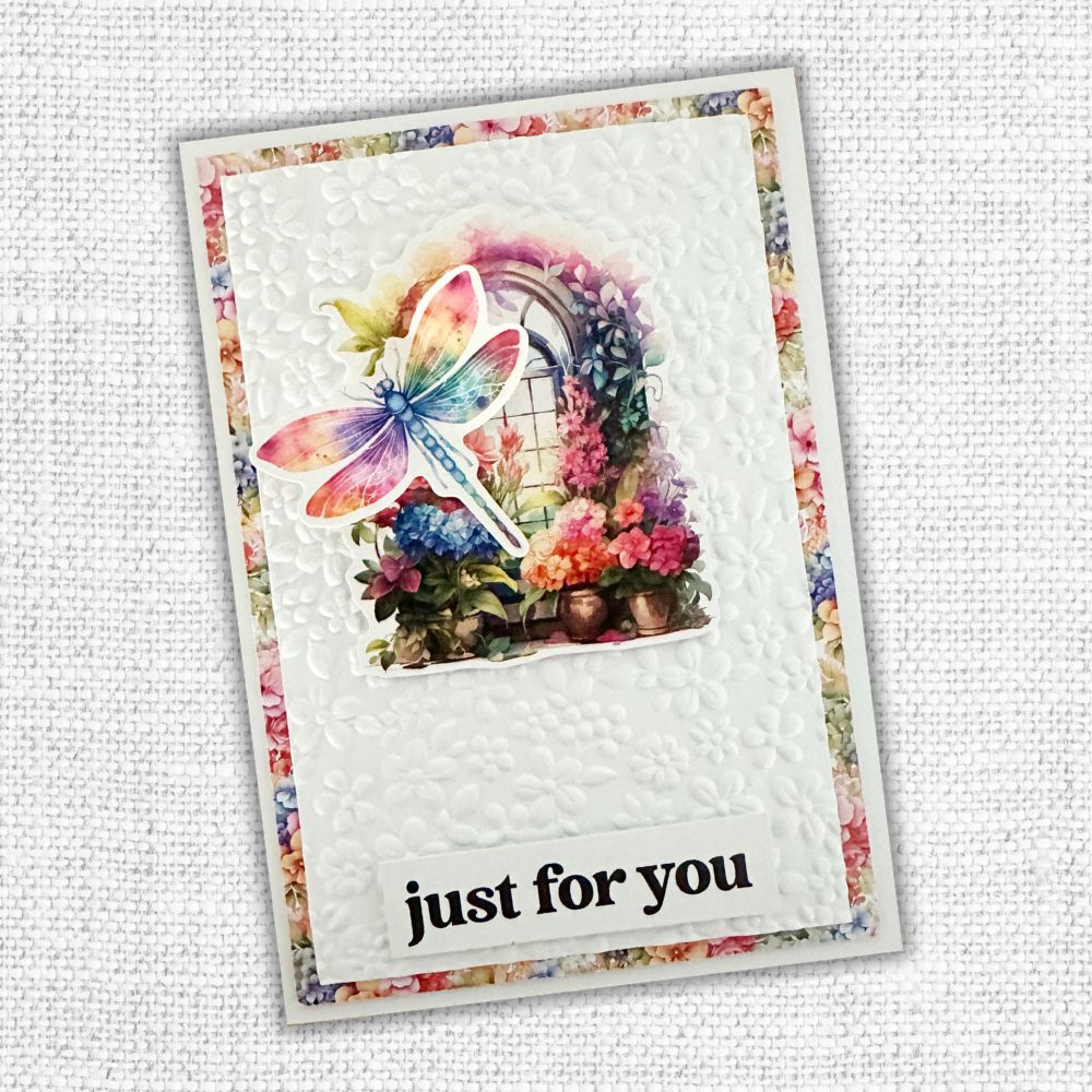 Floral Garden 3D Embossing Folder 32292-4