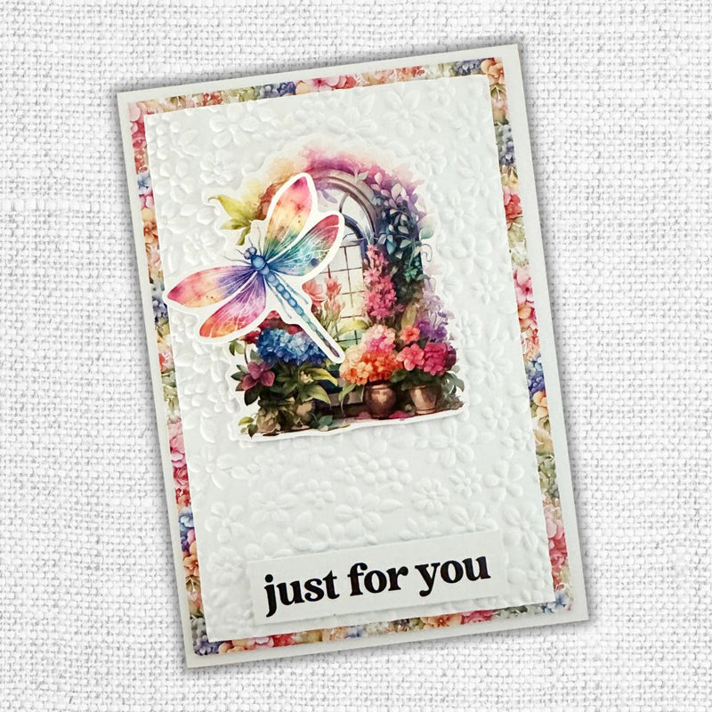 Floral Garden 3D Embossing Folder 32292-4