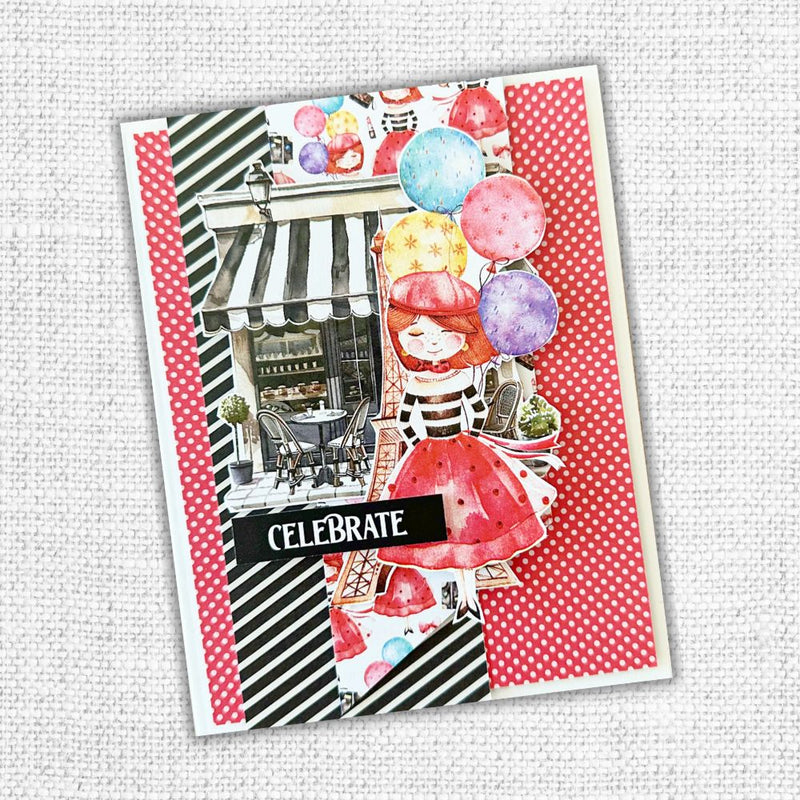 Coffee In Paris A 12x12 Paper (12pc Bulk Pack) 32307-2