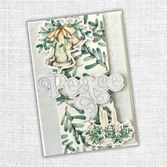 Fancy Script Layered Peace Die 32451-4