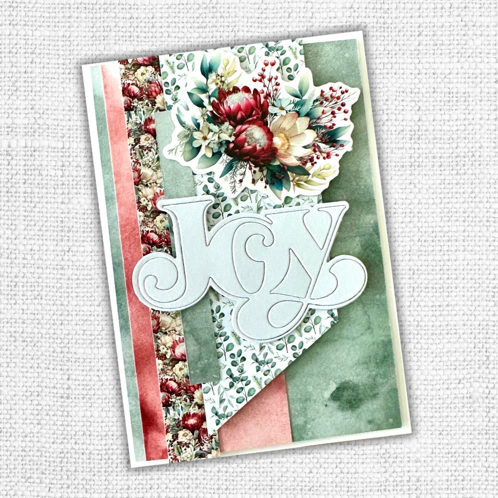 Fancy Script Layered Joy Die 32454-4