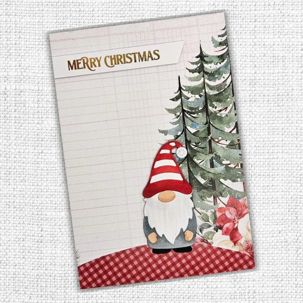 Small Build A Christmas Gnome Metal Cutting Die 32484-5