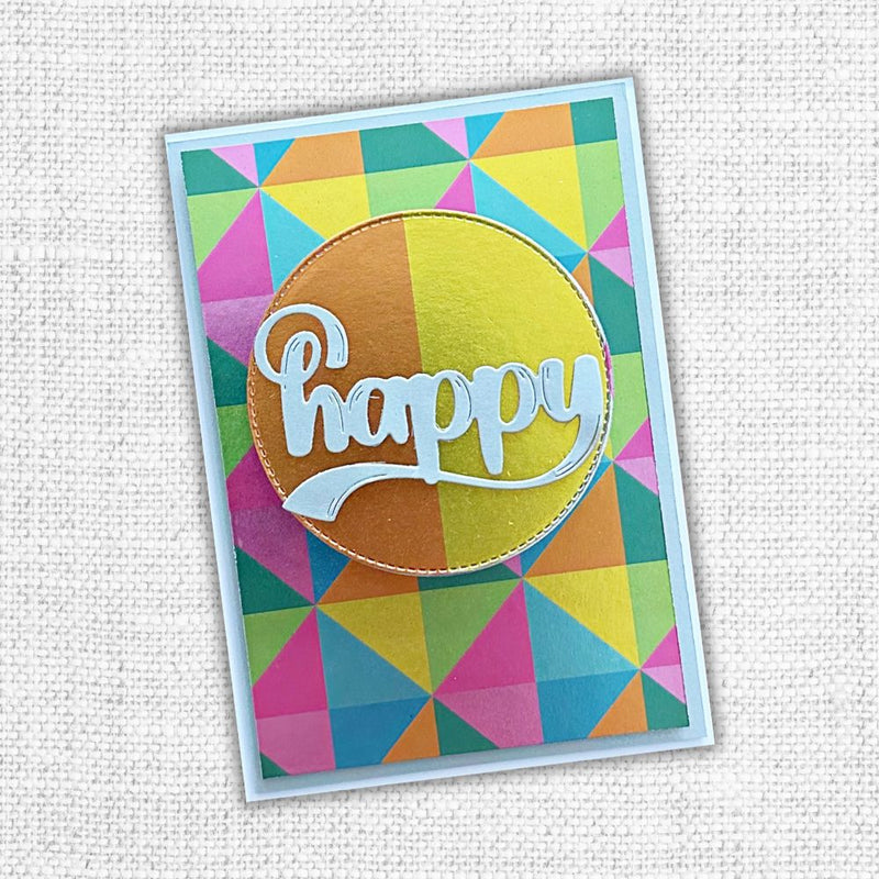 Layered Happy Inked Large Metal Cutting Die 31584-3