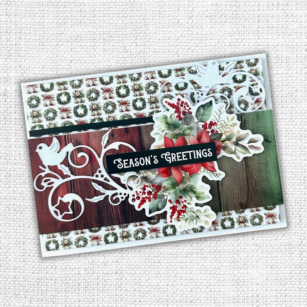White Dove Small Flourishes Metal Cutting Die 32586-4