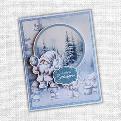 White Christmas 6x8" Die Cuts & Sentiments 32937-4
