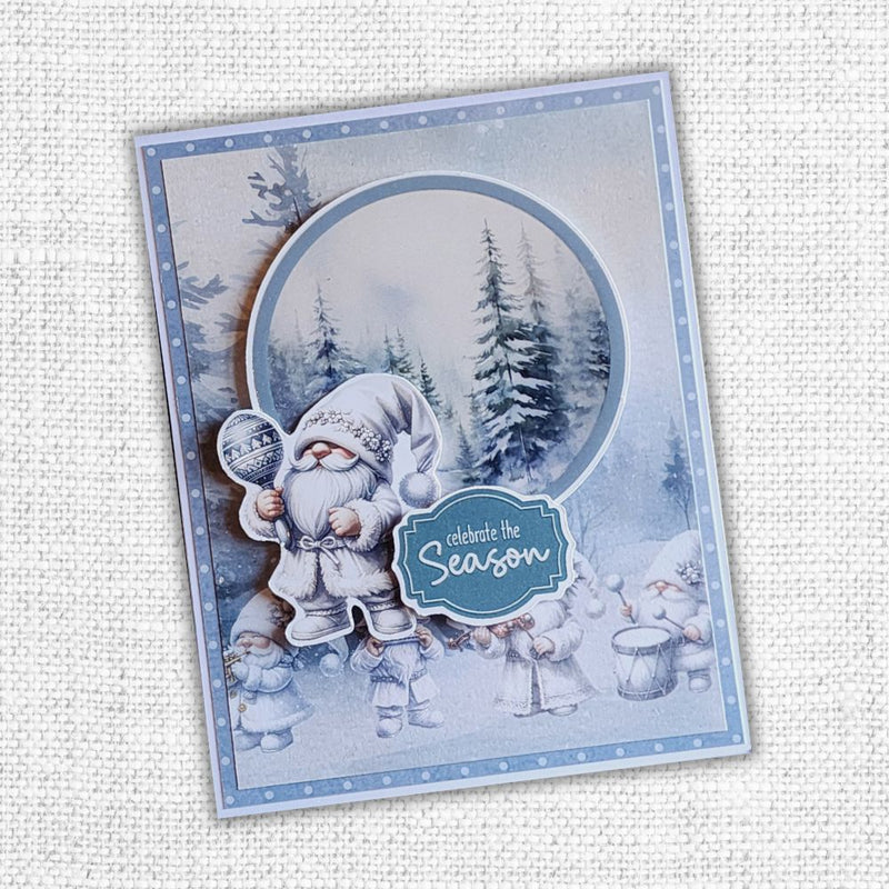 White Christmas 6x8" Die Cuts & Sentiments 32937-4