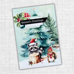 Woodland Christmas Papercuts Kit 33066-4