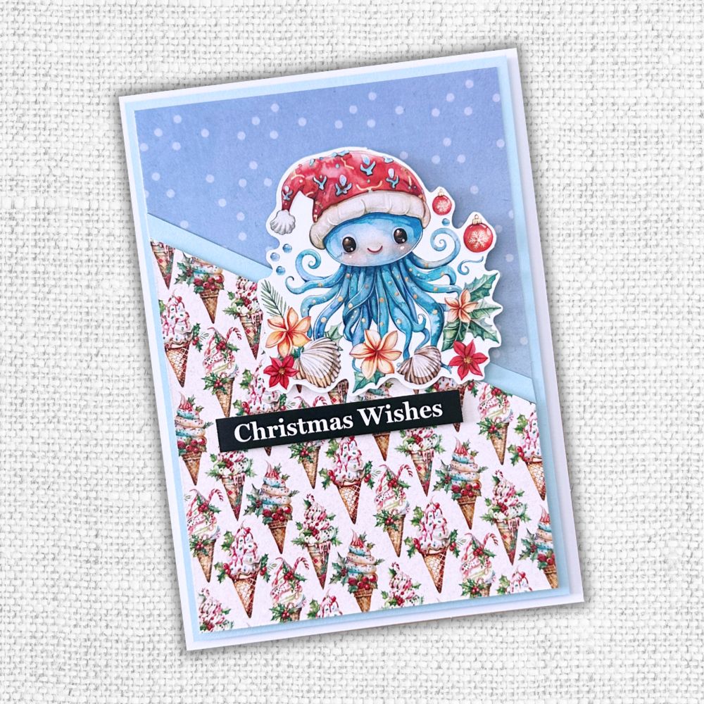 Tropical Christmas Papercuts Kit 33147-4