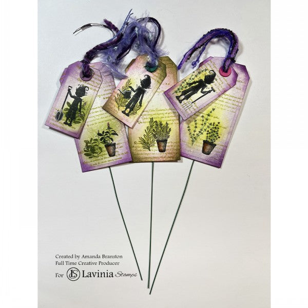Rosemary & Thyme Pots Stamp-2