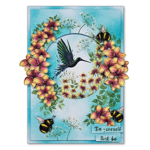 Hummingbird Small Stamp-2