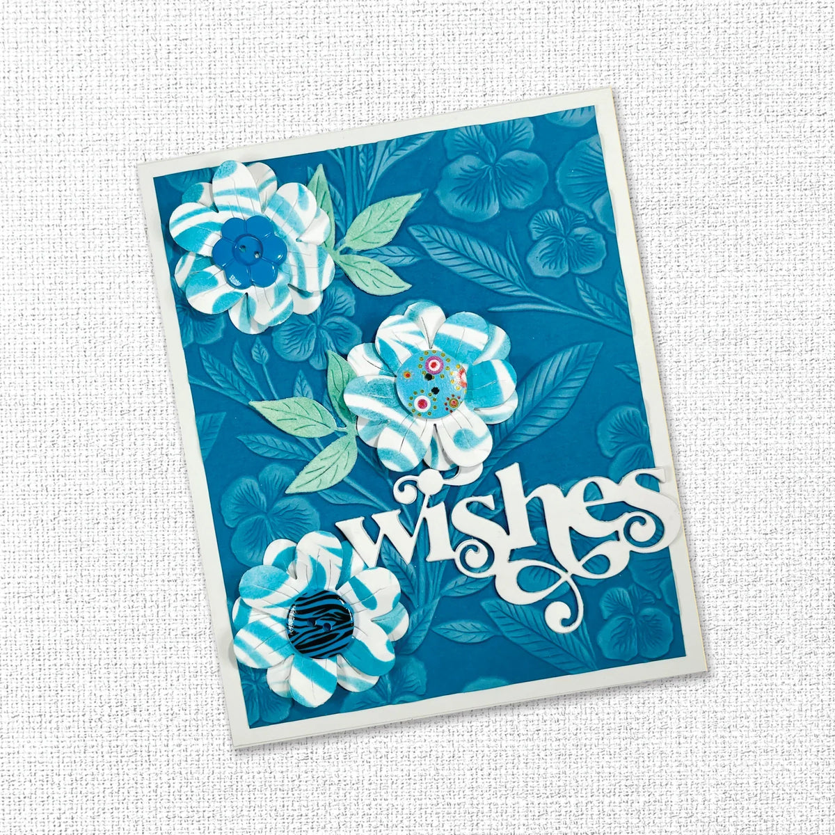 Troqueles de corte de metal Aimee Etched Flower 30003-5
