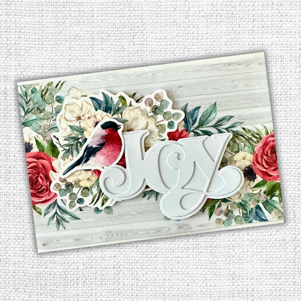 Fancy Script Layered Joy Die 32454-5