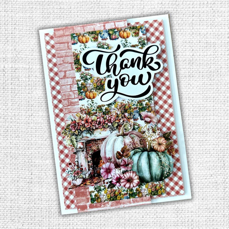 Cozy Fall Basics D 12x12 Paper (12pc Bulk Pack) 32715-3