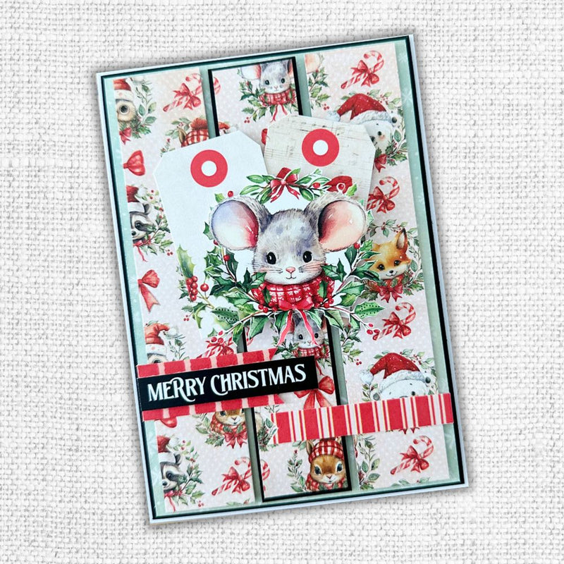 Woodland Christmas Papercuts Kit 33066-5