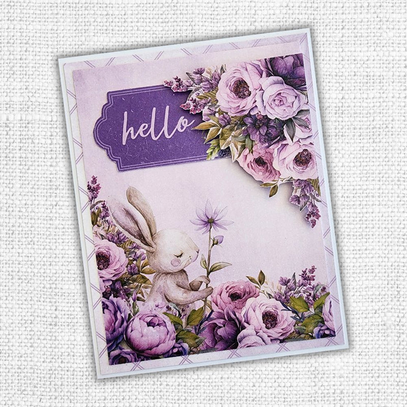 Lavender & Fairies Ephemera Embossed Die Cuts 33528-5