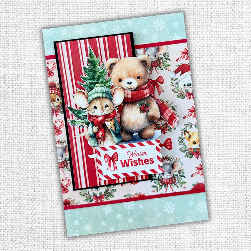 Woodland Christmas Papercuts Kit 33066-6