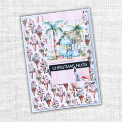 Tropical Christmas Embossed Die Cuts 33105-8