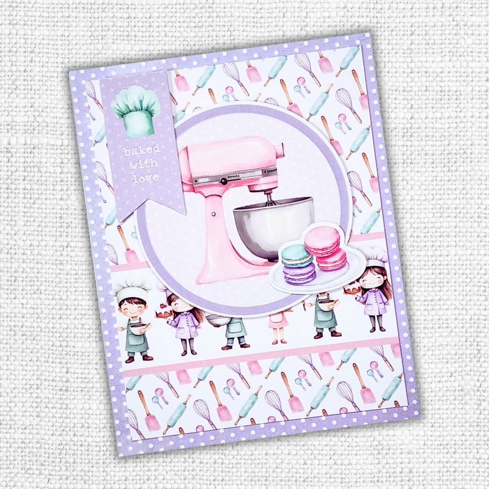 Little Bakers Patterns 12x12 Paper Collection 35023-12
