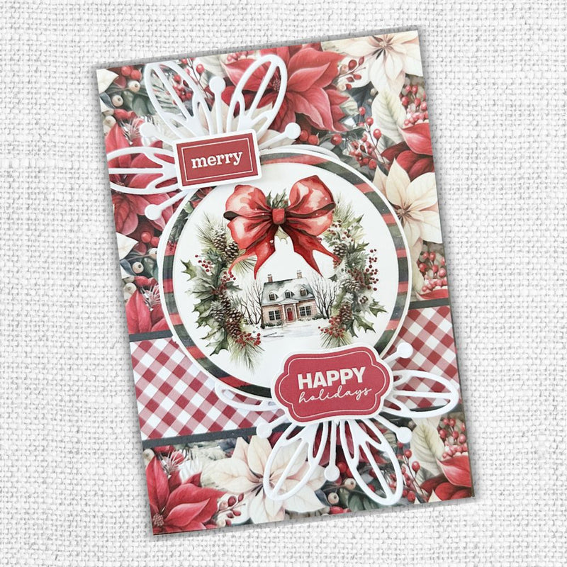 Jolly Holidays 6x8" Die Cuts & Sentiments 32643-13
