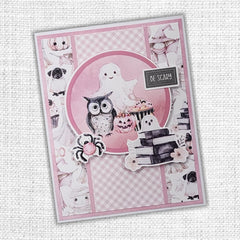 Pink Halloween 6x8" Die Cuts & Sentiments 32868-4