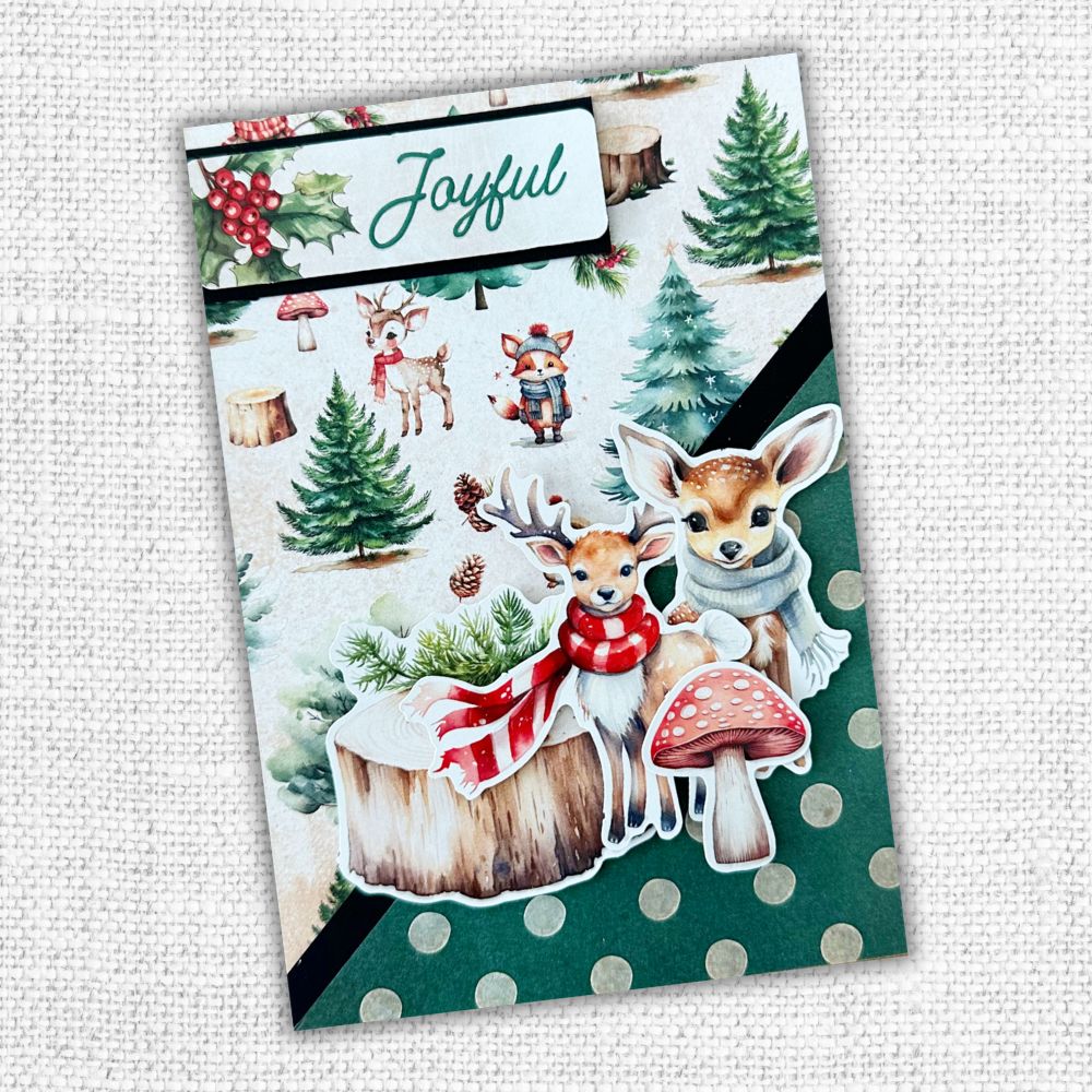Woodland Christmas Papercuts Kit 33066-7