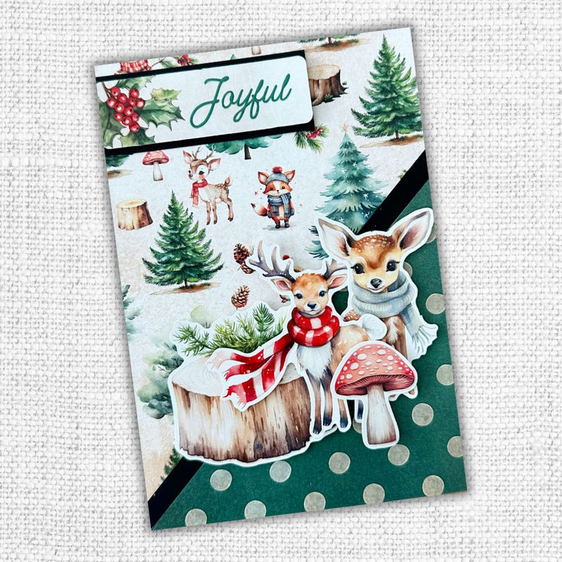 Woodland Christmas Papercuts Kit 33066-7