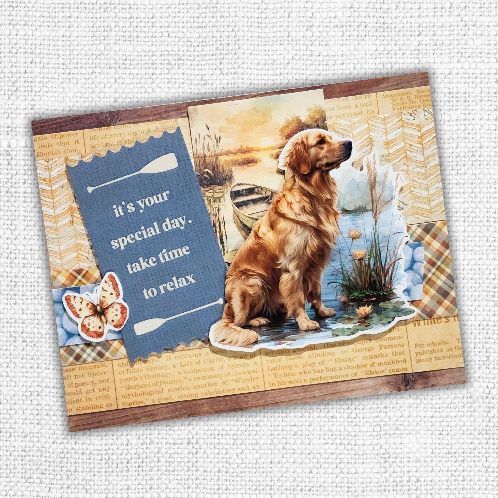 Kit de carterie Papercuts Souvenirs du lac 34824-8