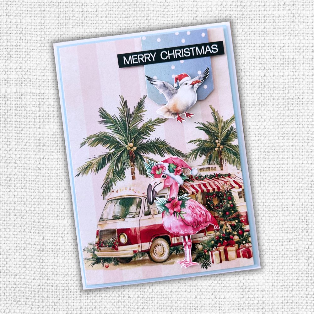 Tropical Christmas Papercuts Kit 33147-7