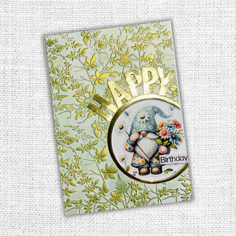 Leafy Garden 3D Embossing Folder 31506-19
