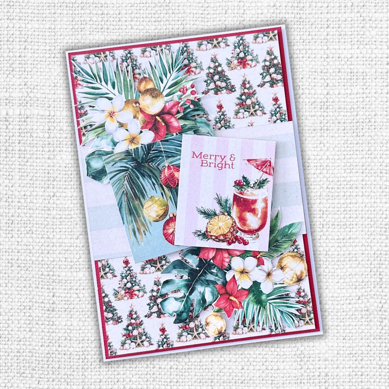 Tropical Christmas Papercuts Kit 33147-8