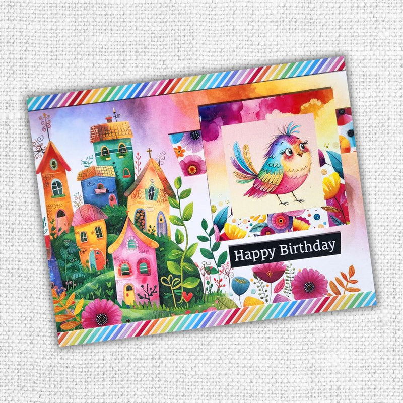 Rainbow Village Basics 6x6 Paper Collection 35319-9