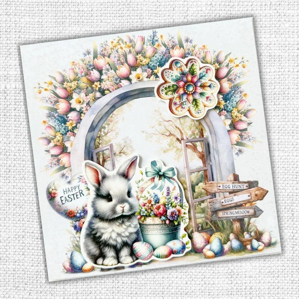 Easter Time Embossed Die Cuts 31803-4
