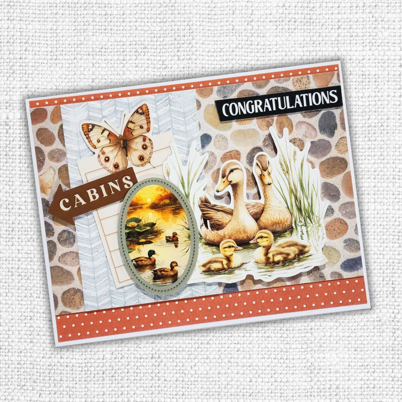 Kit de carterie Papercuts Souvenirs du lac 34824-10