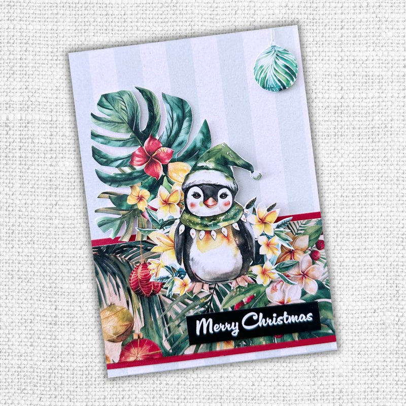 Tropical Christmas Papercuts Kit 33147-9