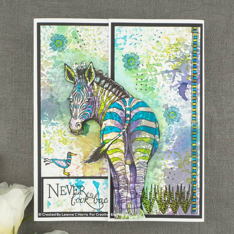 Pink Ink Designs Stripes A5 Clear Stamp-2