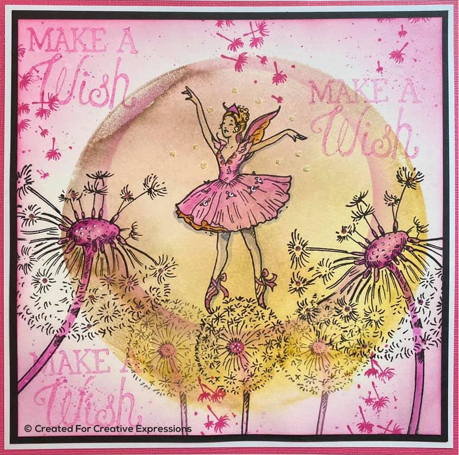 Dandelion Ballet A5 Clear Stamp Set-2