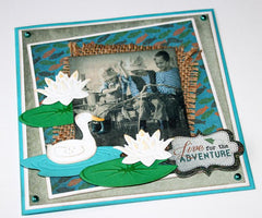 Joy Crafts Cut/Emboss/Deboss Die - Duck & Waterlily-3