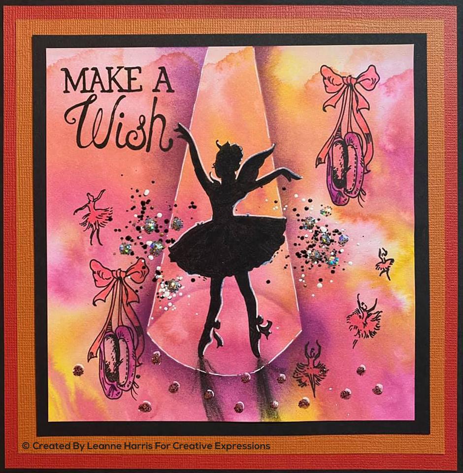 Dandelion Ballet A5 Clear Stamp Set-3