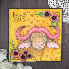 Pink Ink Designs Buffalo Jill A5 Clear Stamp-2