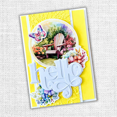 Leafy Garden 3D Embossing Folder 31506-4
